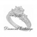 2.25 Ct Women's Round Cut Diamond Engagement Ring New